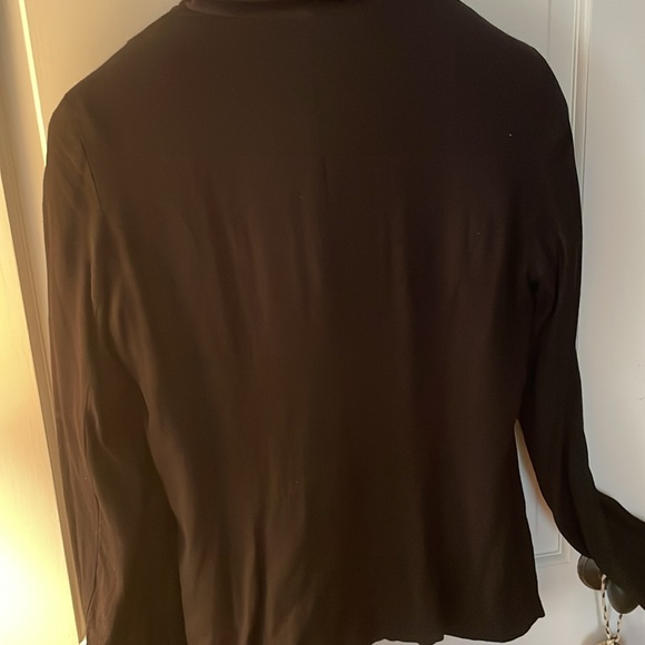 Flattering stylish slimming slouchy sophisticate Micheal stars black blazer L 💋 - Picture 5 of 5